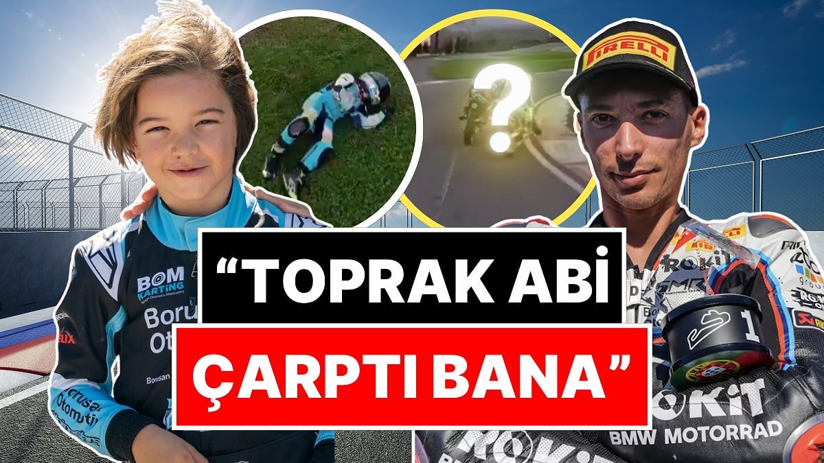 Kenan Sofuoğlu'nun Oğlu Zayn ve Toprak Razgatlıoğlu Kaza Geçirdi!