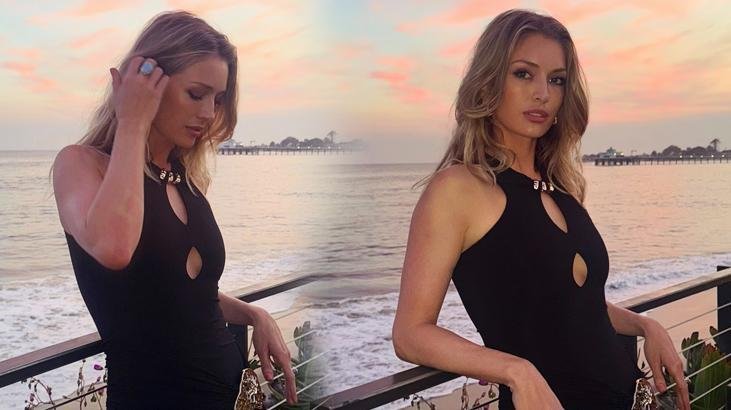 Yasemin Kay Allen, Fit Görünümüyle Göz Doldurdu! Karın Kası Gösterisi