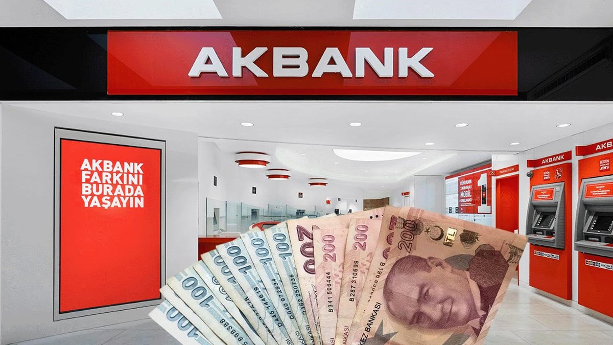 Akbank Müşterilerine 50 Bin TL Hızlı Kredi İmkanı Sunuyor