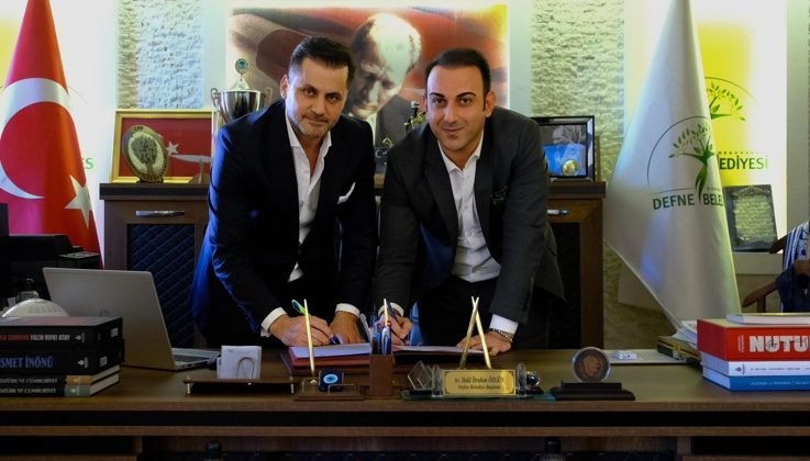 Defne'de Sanat Ve Kültür İşbirliği Anlaşması Yapıldı