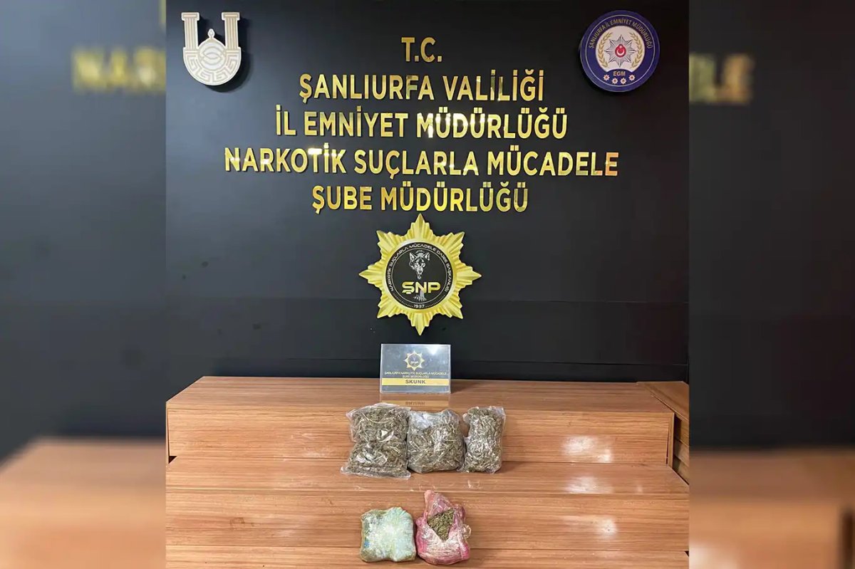 Şanlıurfa'da Uyuşturucu Baskını: İki Şüpheli Yakalandı