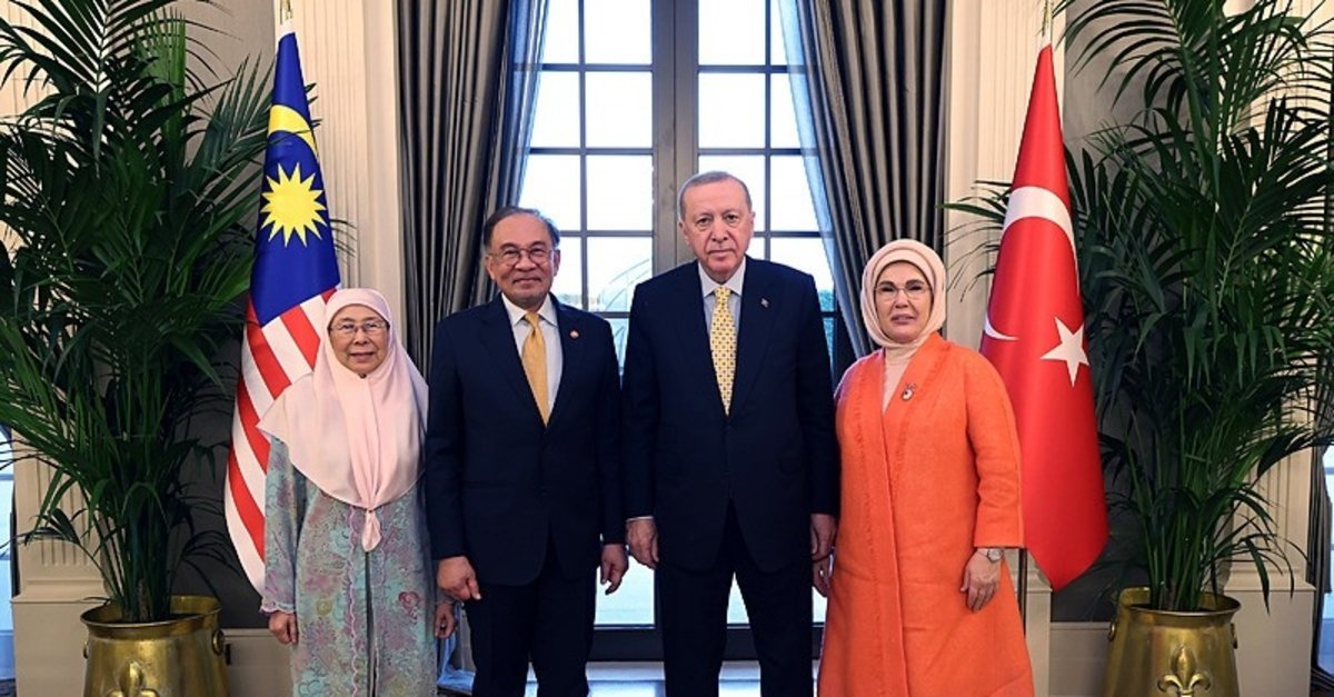 Cumhurbaşkanı Erdoğan, Malezya Başbakanı'nı Ağırladı
