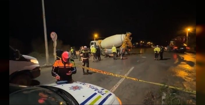 Bartın'da Dehşet Verici Kaza: Beton Mikseriyle Gelen Felaket!