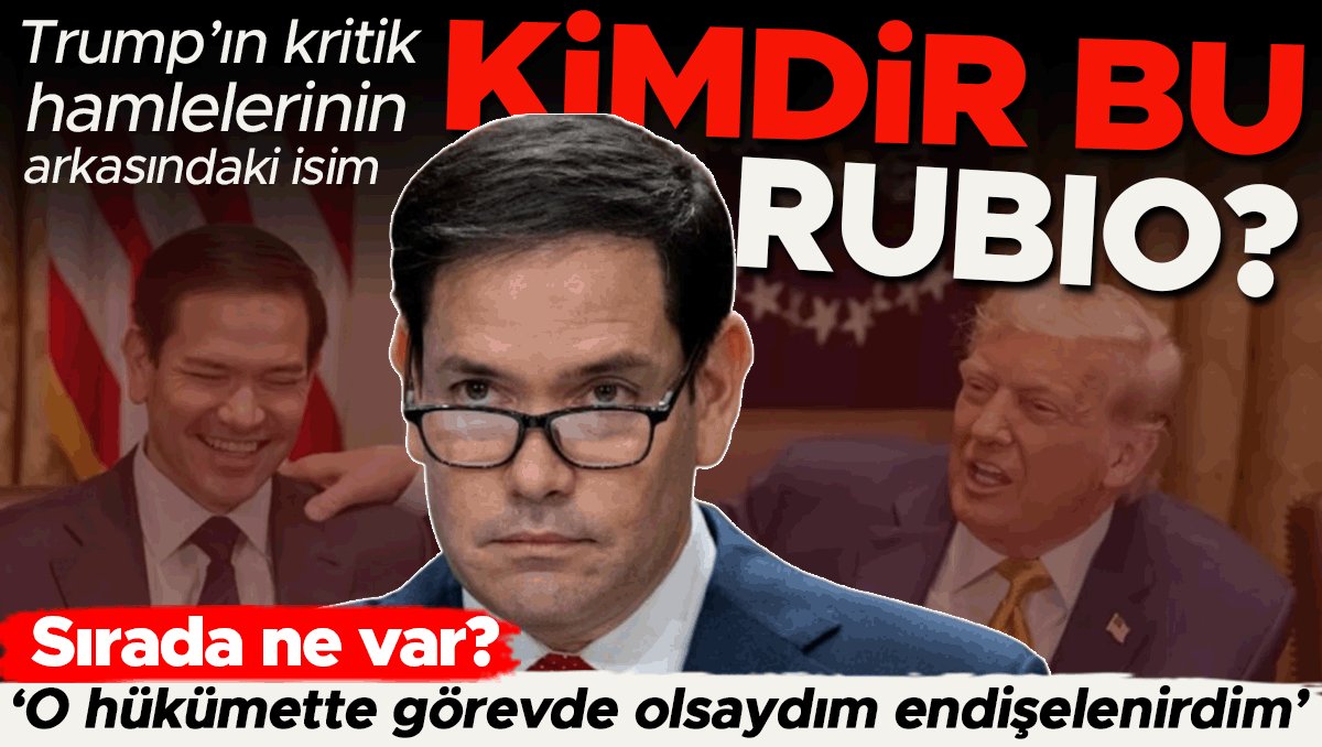 Trump'ın Önemli Stratejilerinin Ardındaki İsim: Rubio Kimdir?