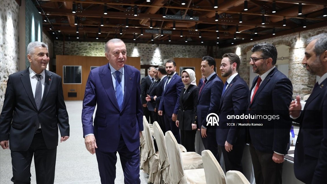 Cumhurbaşkanı Erdoğan, MÜSİAD Temsilcilerini Ağırladı