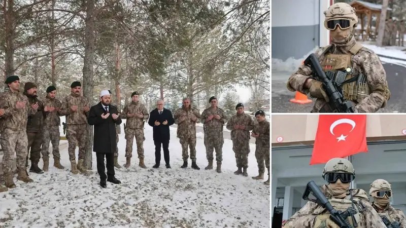 Sivas'ta Özel Harekat Ekipleri, Dualarla Suriye'ye Gönderildi