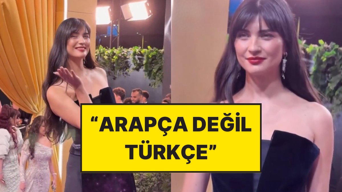 Tuba Büyüküstün Joy Awards'taki Türkçe-Arapça Karmaşasını Giderdi