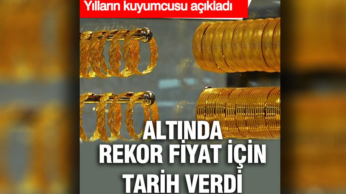 Deneyimli Kuyumcudan Altın Analizi: 9 Bin Lira İçin Tarih Açıklandı