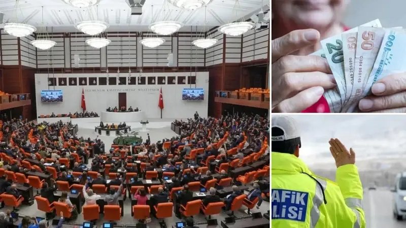Meclis’te Önemli Günler: Emekli Artışı Ve Yüksek Trafik Cezaları