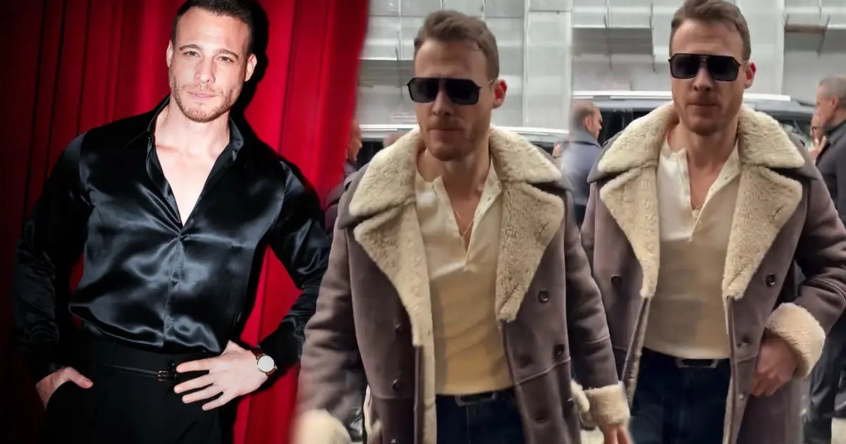 Kerem Bürsin Milano Moda Haftası'nda "Emily in Paris" Yıldızıyla Buluştu