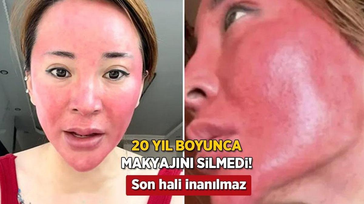 Yeniden Deneyeceğim' Dedi, 20 Yıl Süresince Makyajını Çıkarmadı! Son Görünümü Şok Etti