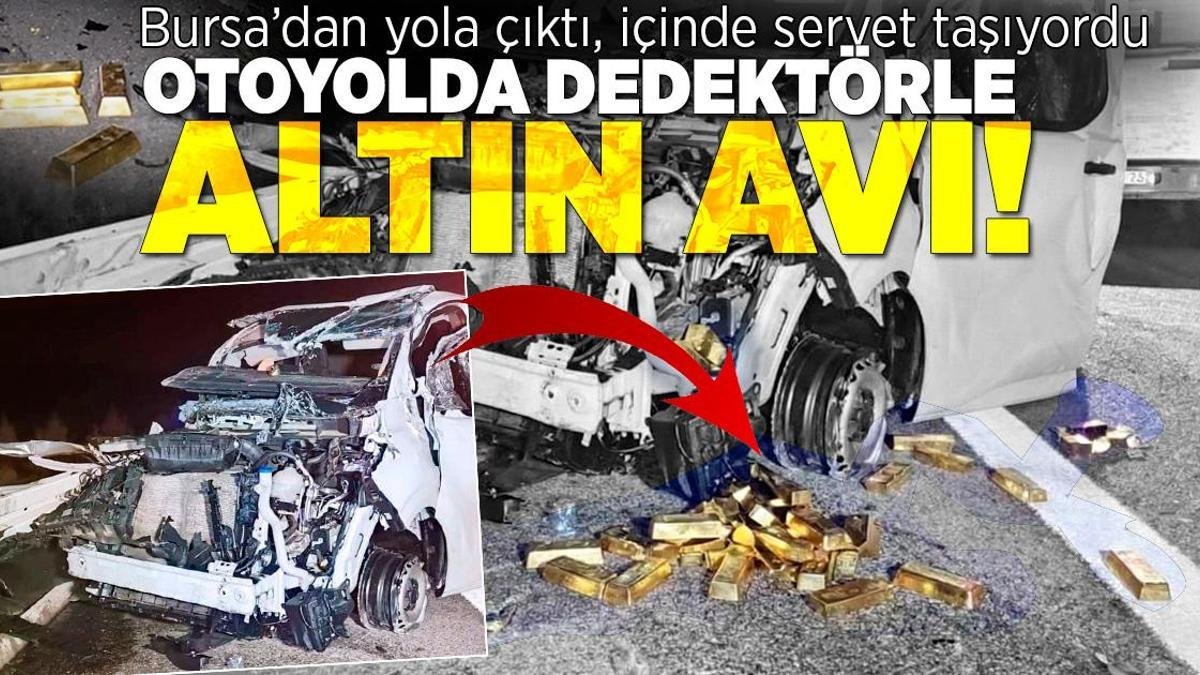 Bursa'da Milyonluk Kaza! İçindeki Servet Havaya Karıştı