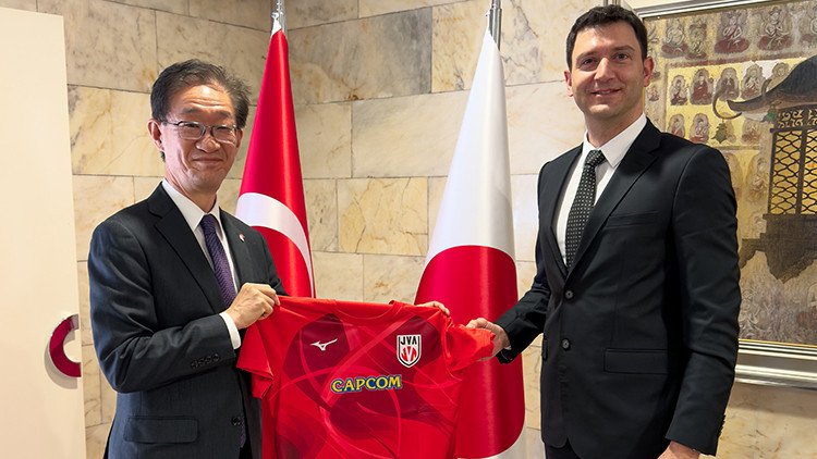 Ferhat Akbaş’ın Türkiye’nin Japonya Büyükelçisiyle Buluşması