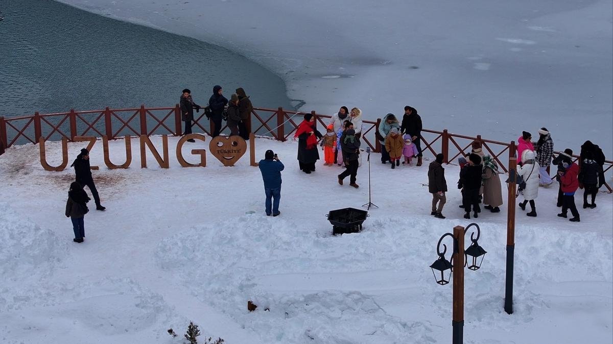 Kış Eğlencesi Ve Doğanın Keyfi... Uzungöl'de Festivaller Başladı