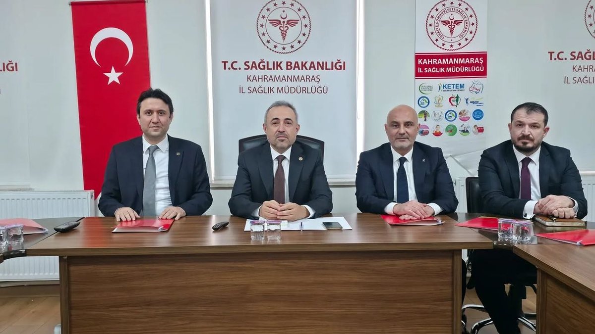 AK Parti Temsilcilerinden İl Sağlık Müdürlüğü’ne Ziyaret Gerçekleştirildi