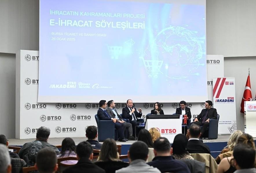 BTSO Akademi'de İhracat Konuları Üzerine Değerlendirmeler