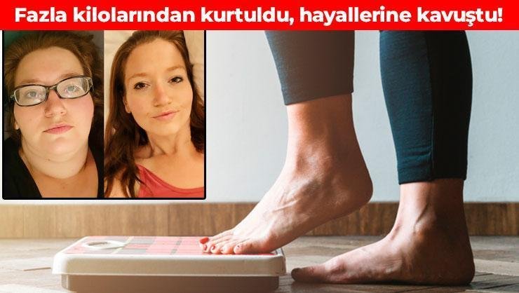 34 Yaşındaki Kadın 135 Kilo Verdi! Zayıflama Yöntemi Üç Anahtar Adımda
