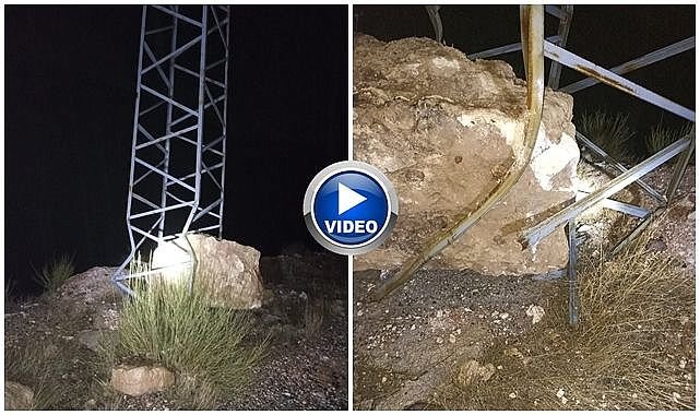 Felaketin Eşiğinden Kurtuldu! Elektrik Direğine Çarparak Durdu