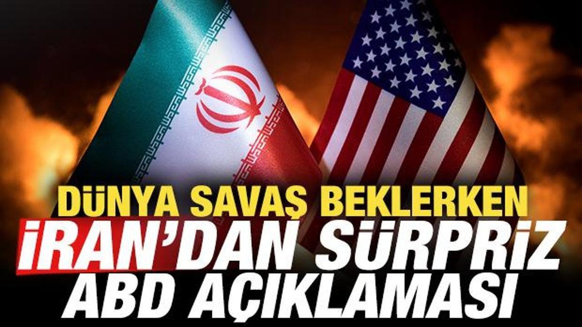 İran'dan Şaşırtan ABD Açıklaması, Dünya Savaşını Beklerken!