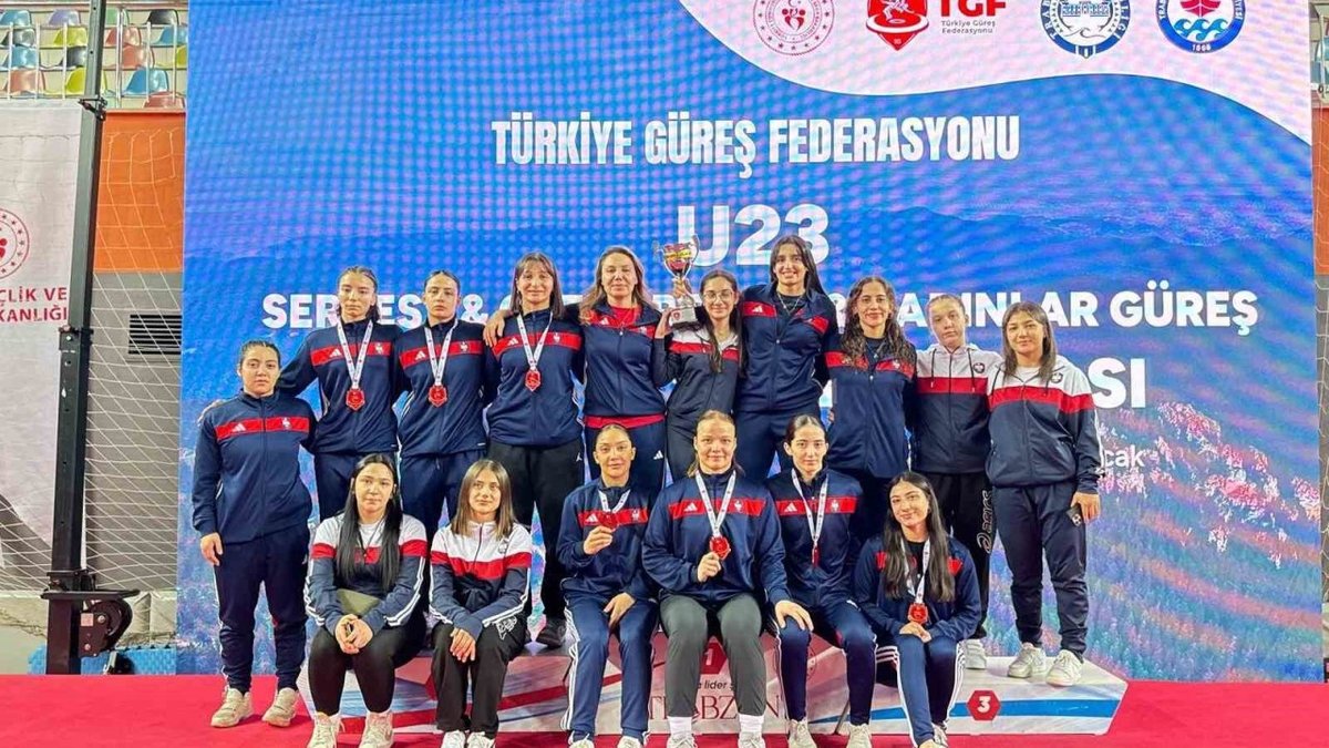 U23 Türkiye Kadınlar Güreş Turnuvası Tamamlandı