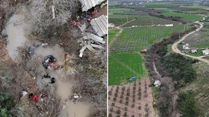 Bugün Ortaya Çıkan Kaza: İki Kız Kardeş Dereye Düşen Araçta Hayatını Kaybetti