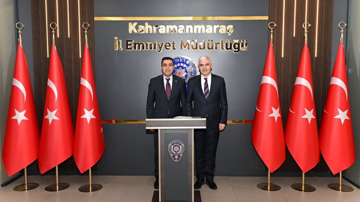 Şanlıurfa Emniyet Müdürü Aksoy'dan Kahramanmaraş'a Ziyaret