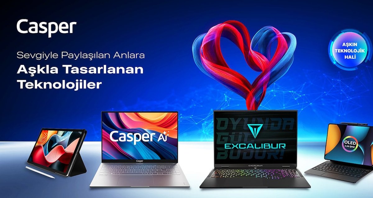 Casper'dan Sevgililer Günü İçin Özel Teknolojik Hediyeler