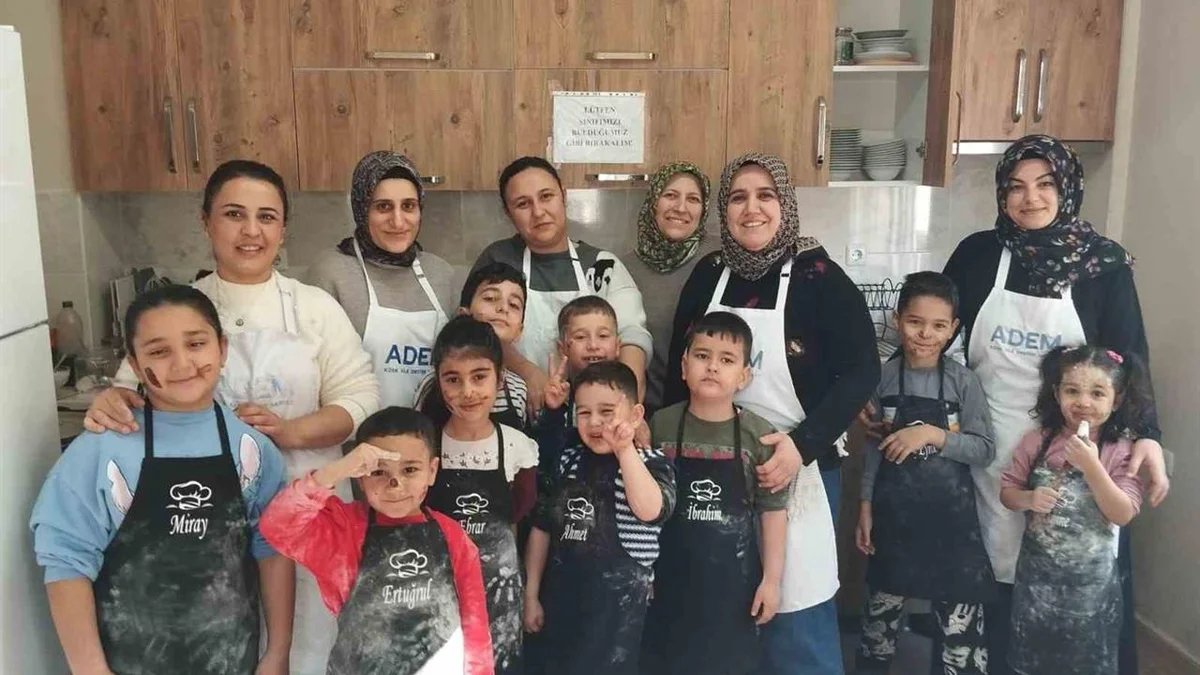 Aydın Köşk'te Anne ve Çocuklar İçin Mutfak Atölyesi Düzenlendi