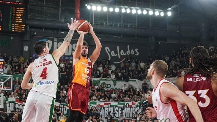 Galatasaray, Basketbol Süper Ligi'nde Deplasmanda Hata Yapmadı