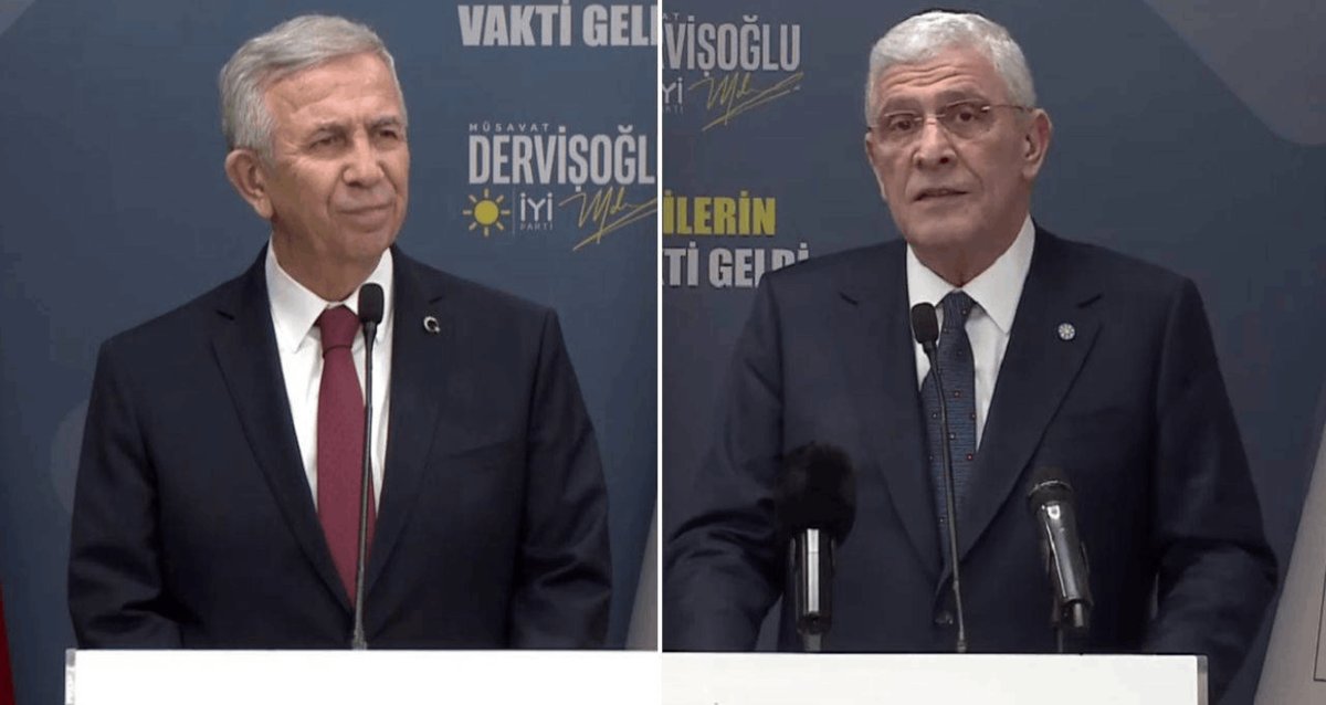 Yavaş ve Dervişoğlu bir araya geldi: Gazetecilerin soruları yanıtlanıyor