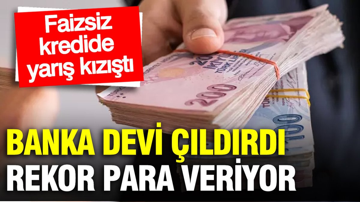 Faizsiz Kredi Rekabeti Bankalarda Alevlendi: En İyi Teklifler!