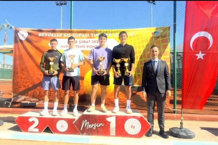 Kış Turnuvası Tenis Yarışmaları Sonuçlandı