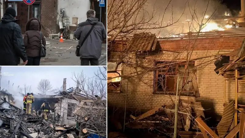 Rusya'nın Ukrayna'ya Çok Yönlü Hava Taarruzu: Füze Saldırısı Başladı