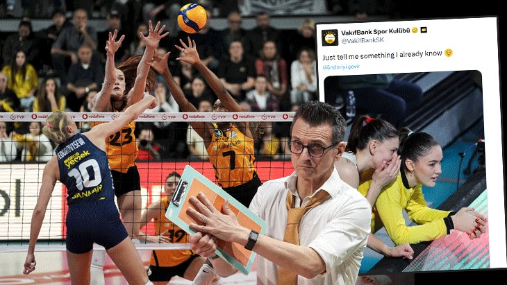 VakıfBank'tan Fenerbahçe'ye Zafer Mesajı: Her Zamanki Gibi Başardık
