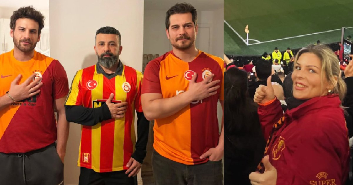 Ünlülerin Galatasaray'a Olan Tutkulu Desteği