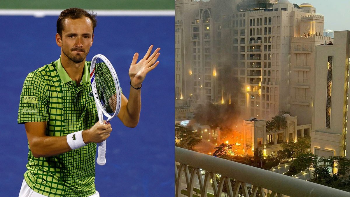 Tenis Şampiyonları, Dubai'de Füze Tehditleri Altında Sıkıştı!