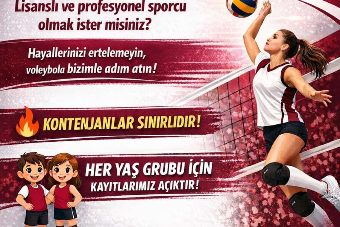 Samandağ'da Hatay Voleybol Okulları Tekrar Faaliyete Geçiyor