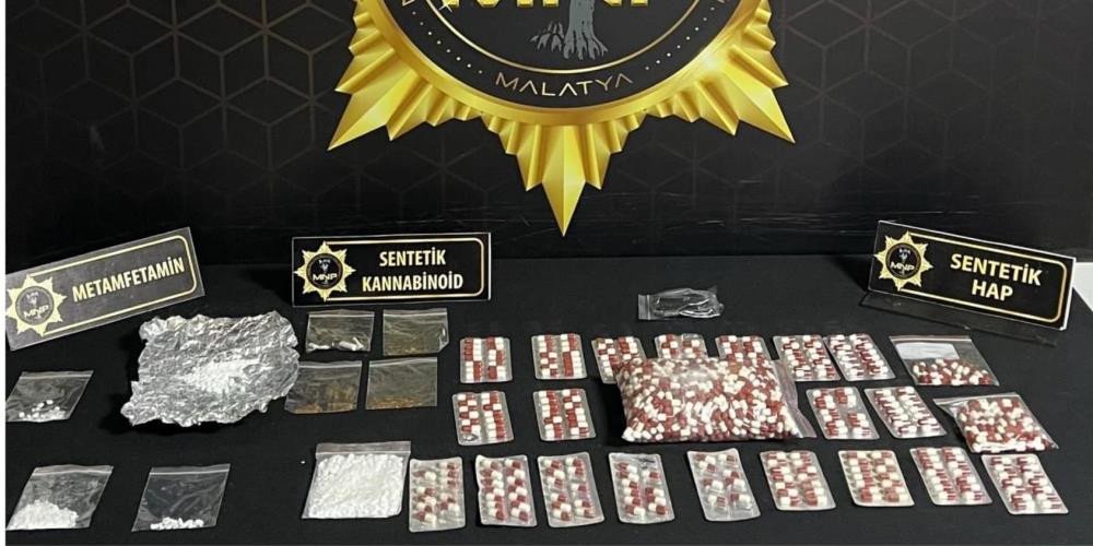 Malatya'da Uyuşturucu Baskını: Sekiz Kişi Gözaltına Alındı