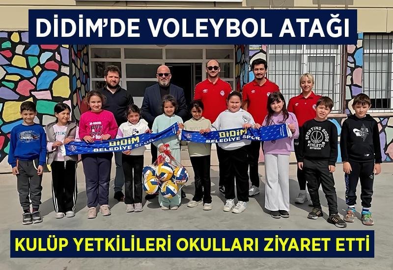 Didim'de Voleybol Mücadelesi Başlıyor!