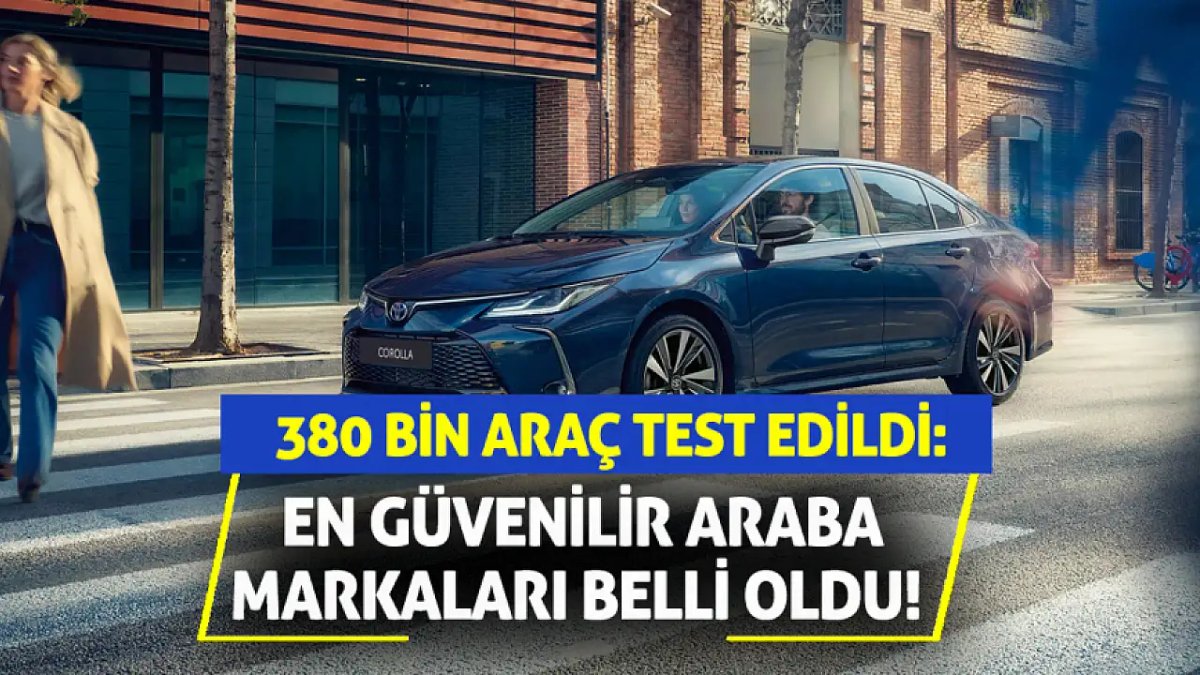 380 Bin Araç İncelendi: En Güvenilir Otomobil Markaları Açıklandı!