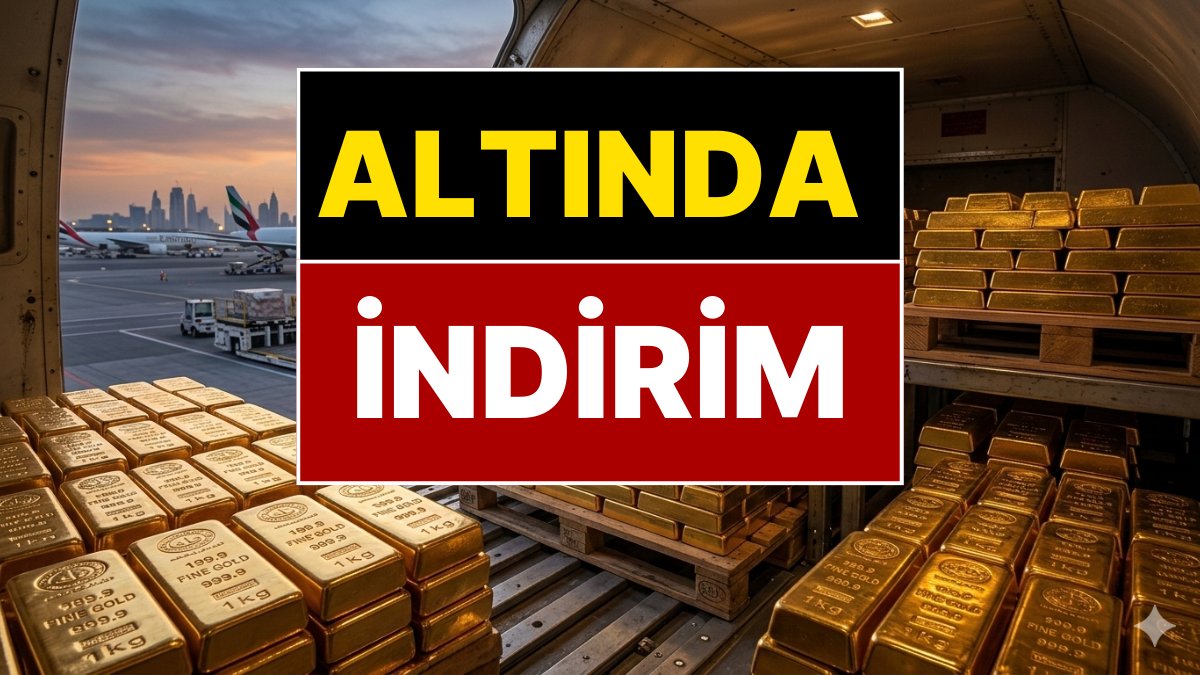 Altın Pazarında 'Dubai' Şoku: Külçeler Elden Gidiyor, Ons Fiyatı 30 Dolar Düştü