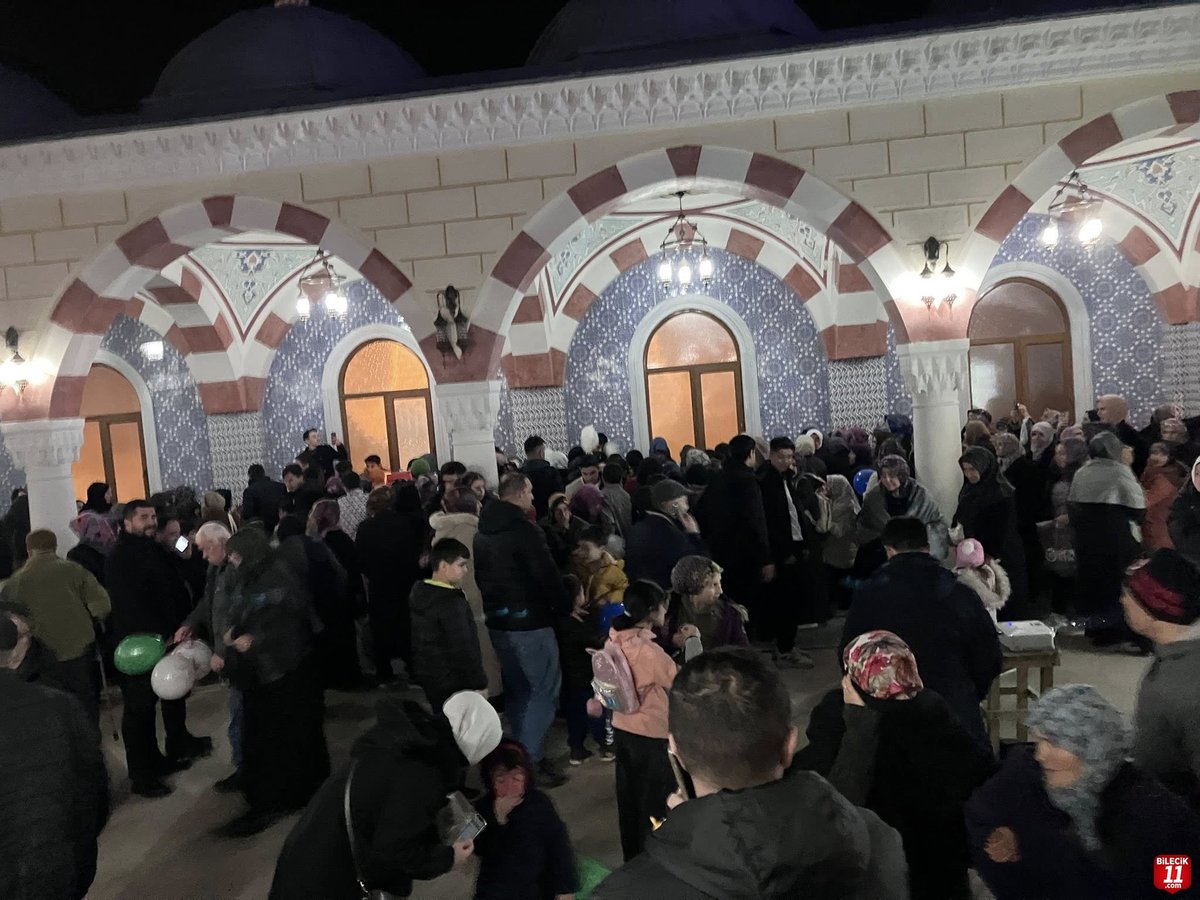 Bilecik’te “Baba-Oğul ve Anne-Kız Teravih Etkinliği”