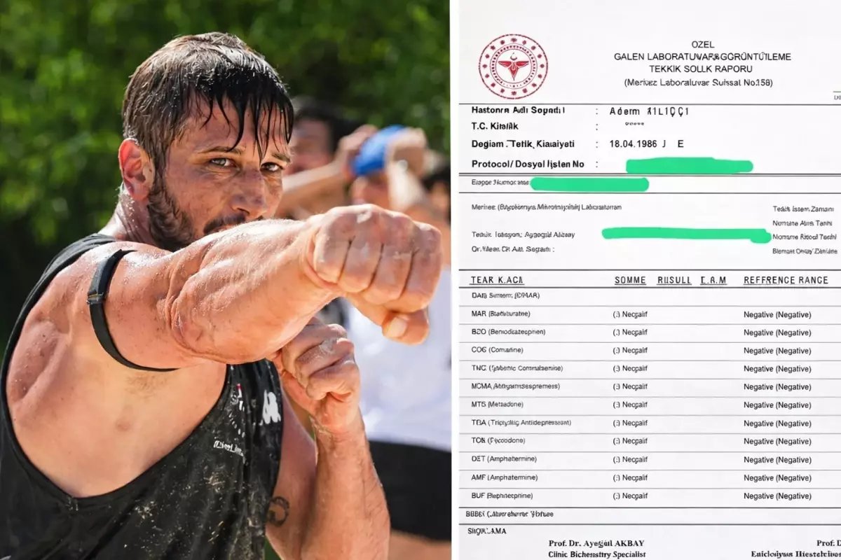 Adem Kılıçcı İddialara Yanıt Olarak Test Sonucunu Açıkladı