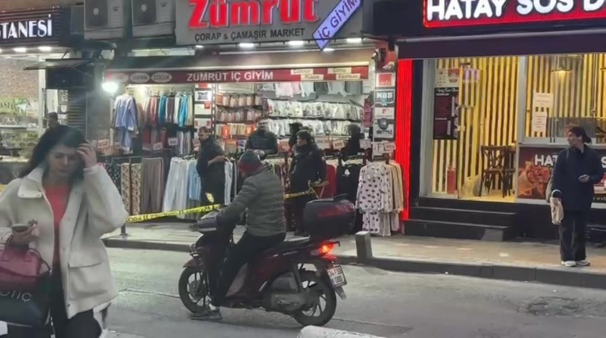 Şişli’deki Silahlı Çatışmada Seken Kurşunlar Kadına Değdi