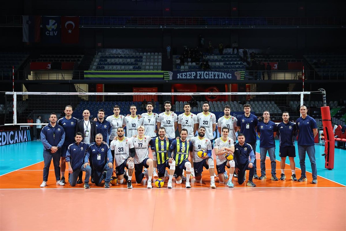 Fenerbahçe Medicana, CEV Kupası'ndan Elendiği Açıklandı