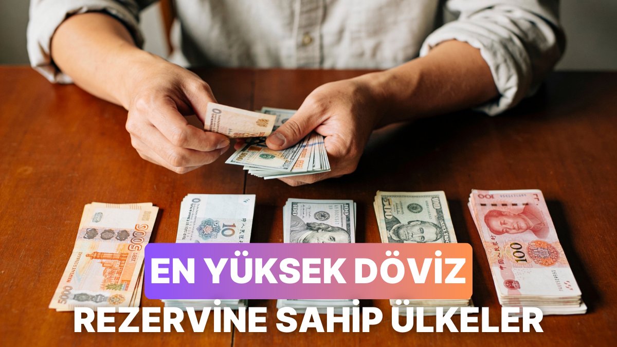 Dr. Hakan Özerol'un Sıraladığı: En Fazla Döviz Rezervine Sahip 5 Ülke
