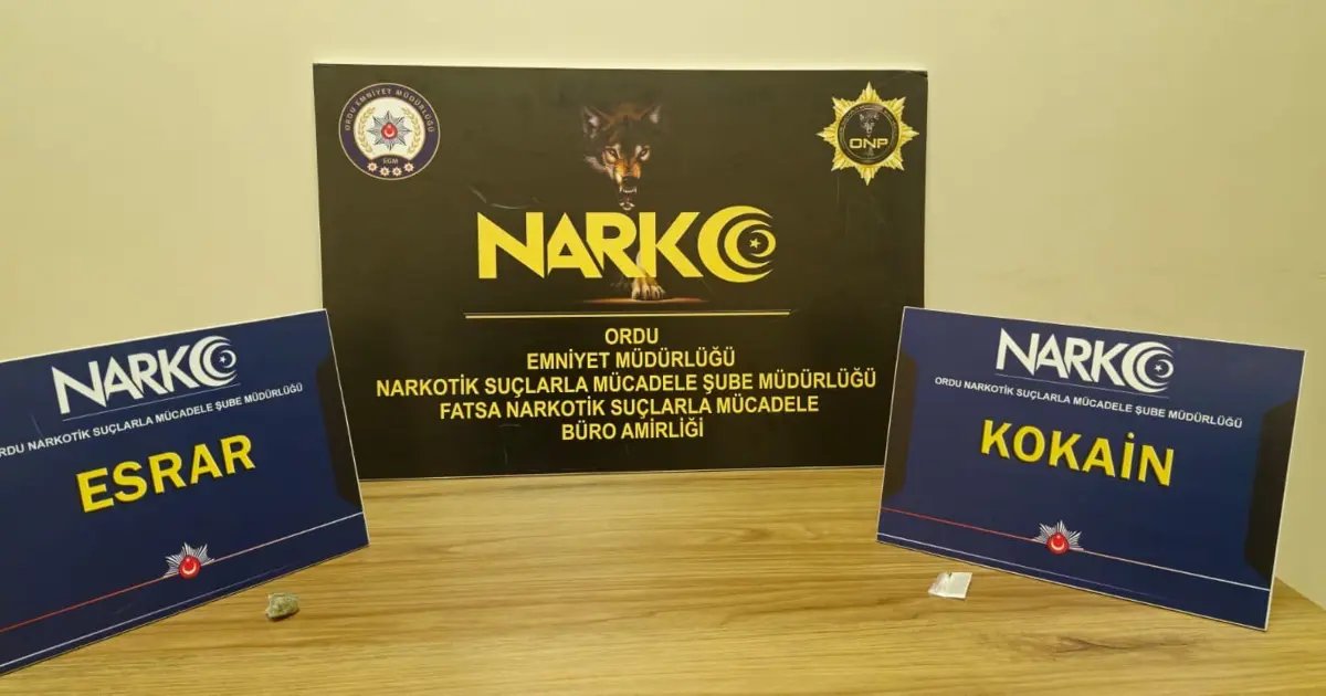 Ordu'da Gerçekleşen Uyuşturucu Baskınlarında Dört Kişi Gözaltında