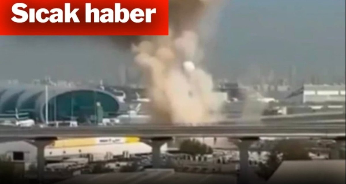 Dubai Yangınla Sarsıldı! İran Saldırısı Nedeniyle Uçuşlar İptal Edildi