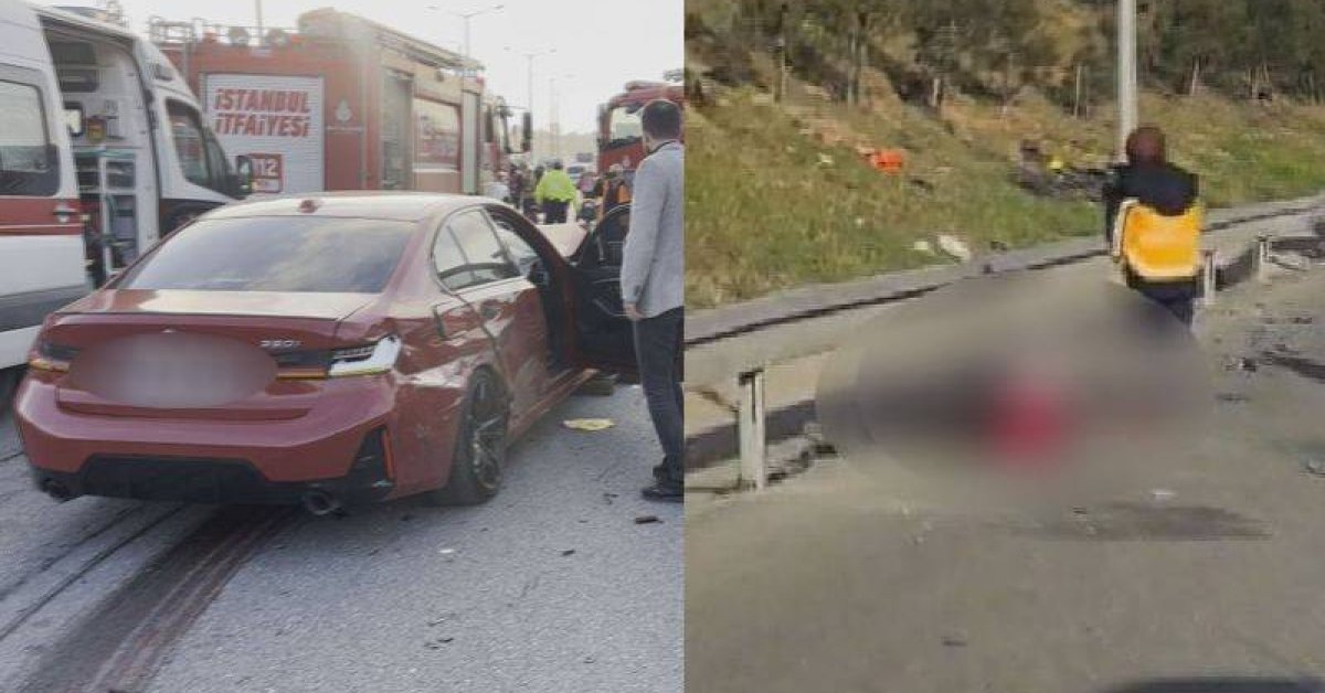 Gelişmeler: TEM Otoyolu'nda 5 Araçla Zincirleme Kaza: 1 Ölü, 1 Yaralı