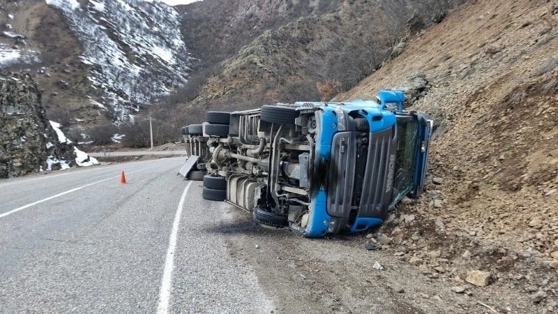 Ordulu Şoför Tunceli’de Trafik Kazası Geçirdi